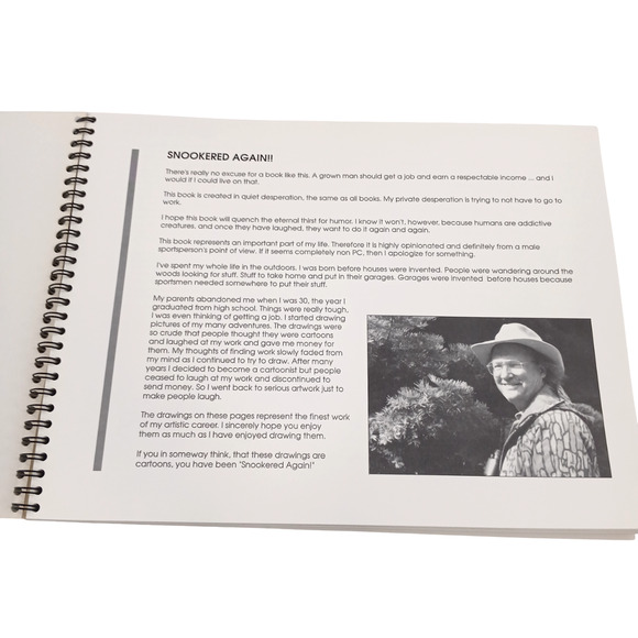 VTG The Snook Book Lot 1 & 2 by Jim Snook – Outdoor Sports Humor Cartoon Books - Picture 13 of 16